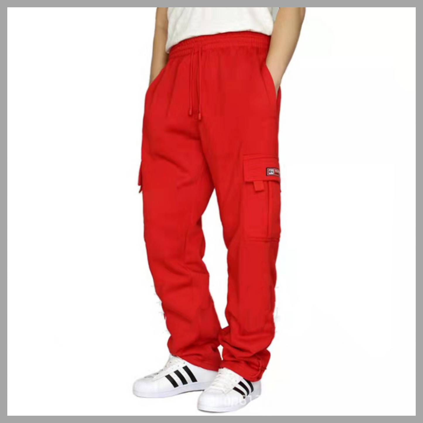 Elastic Waist Jogger Sweatpants