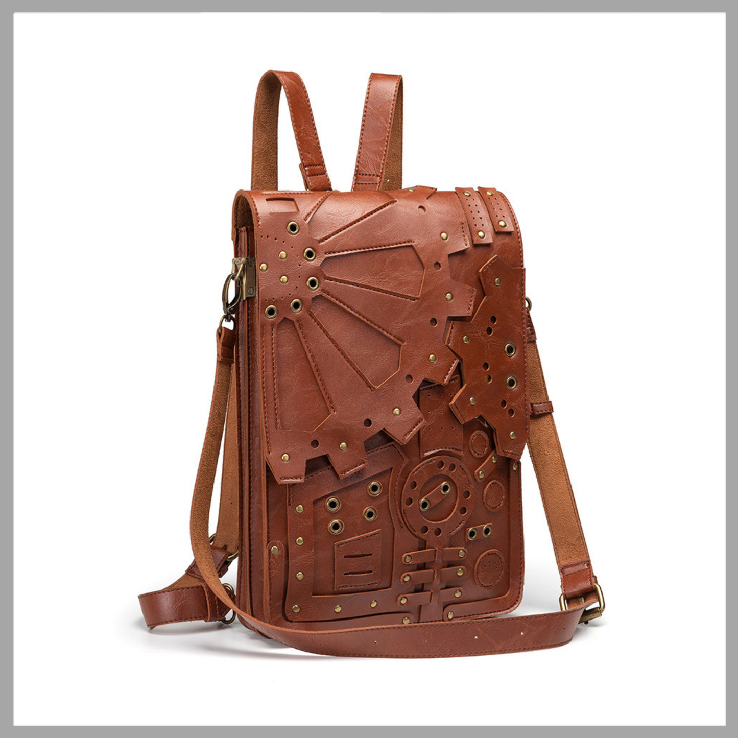 Vintage Gear & Backpack Shoulder Bag