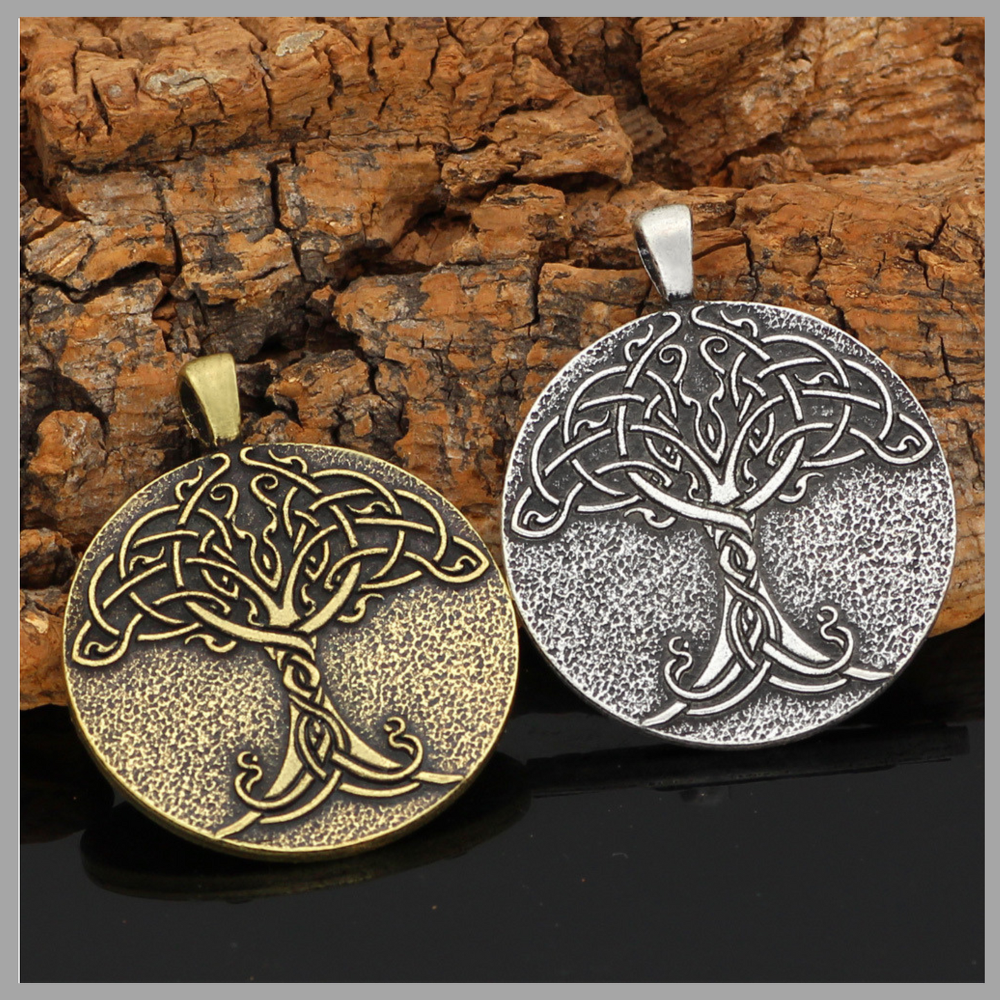 Tree of Life Totem Long Necklace
