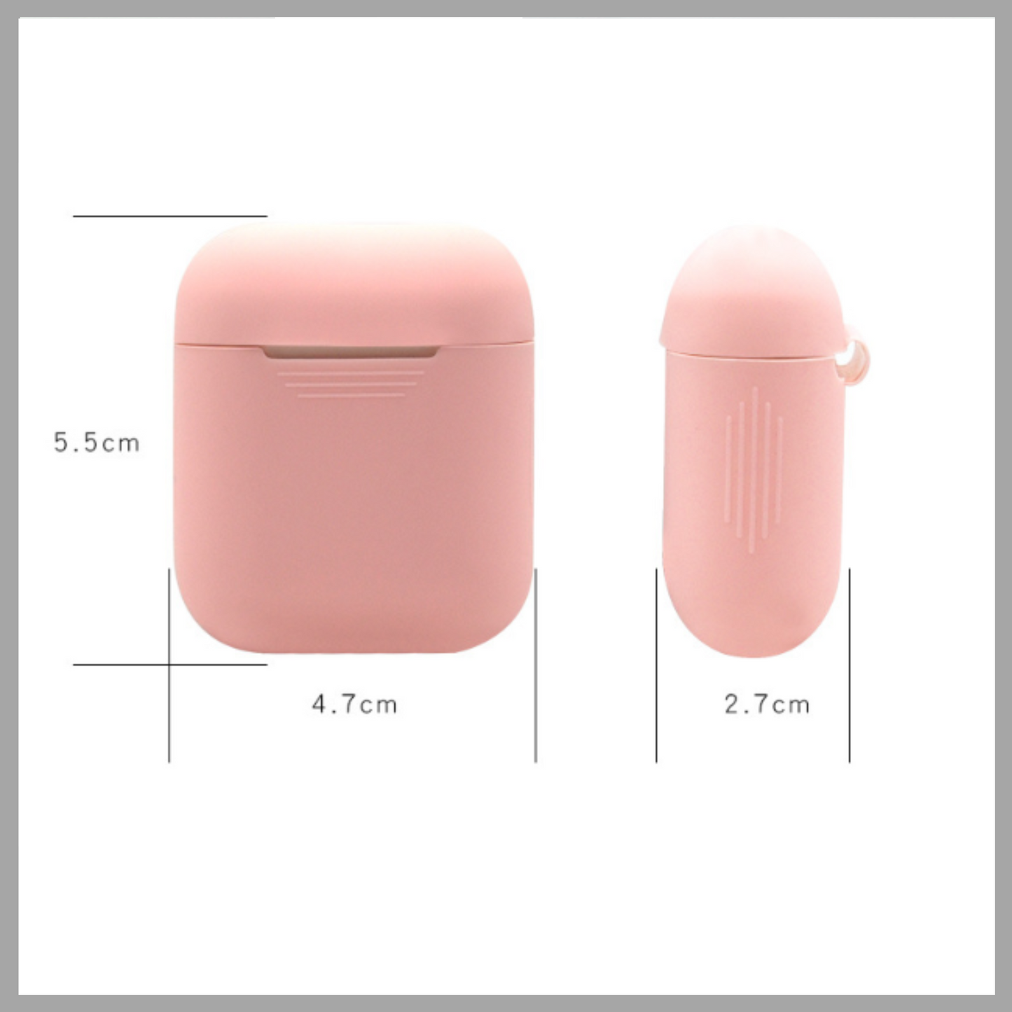 Soft Silicone Protective Case for AirPods