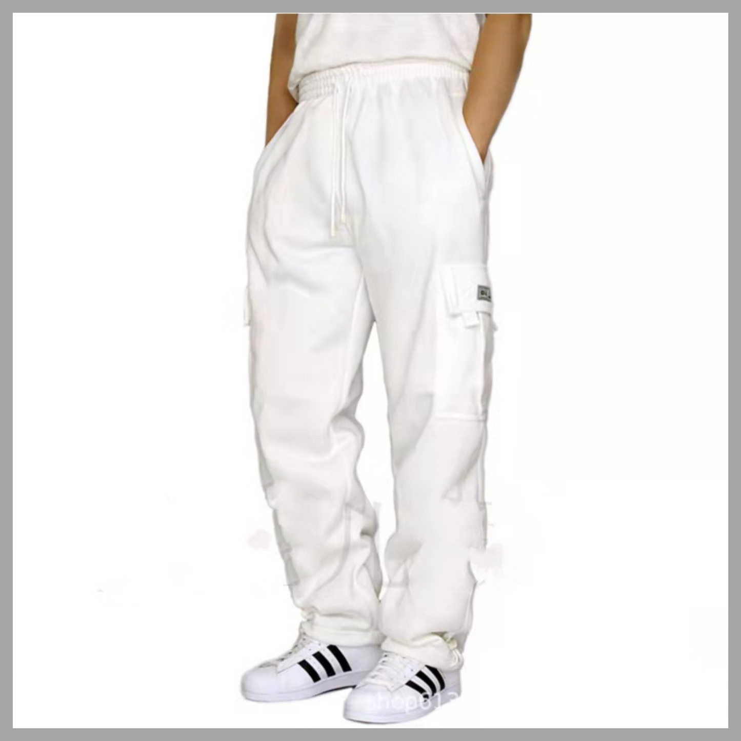 Elastic Waist Jogger Sweatpants