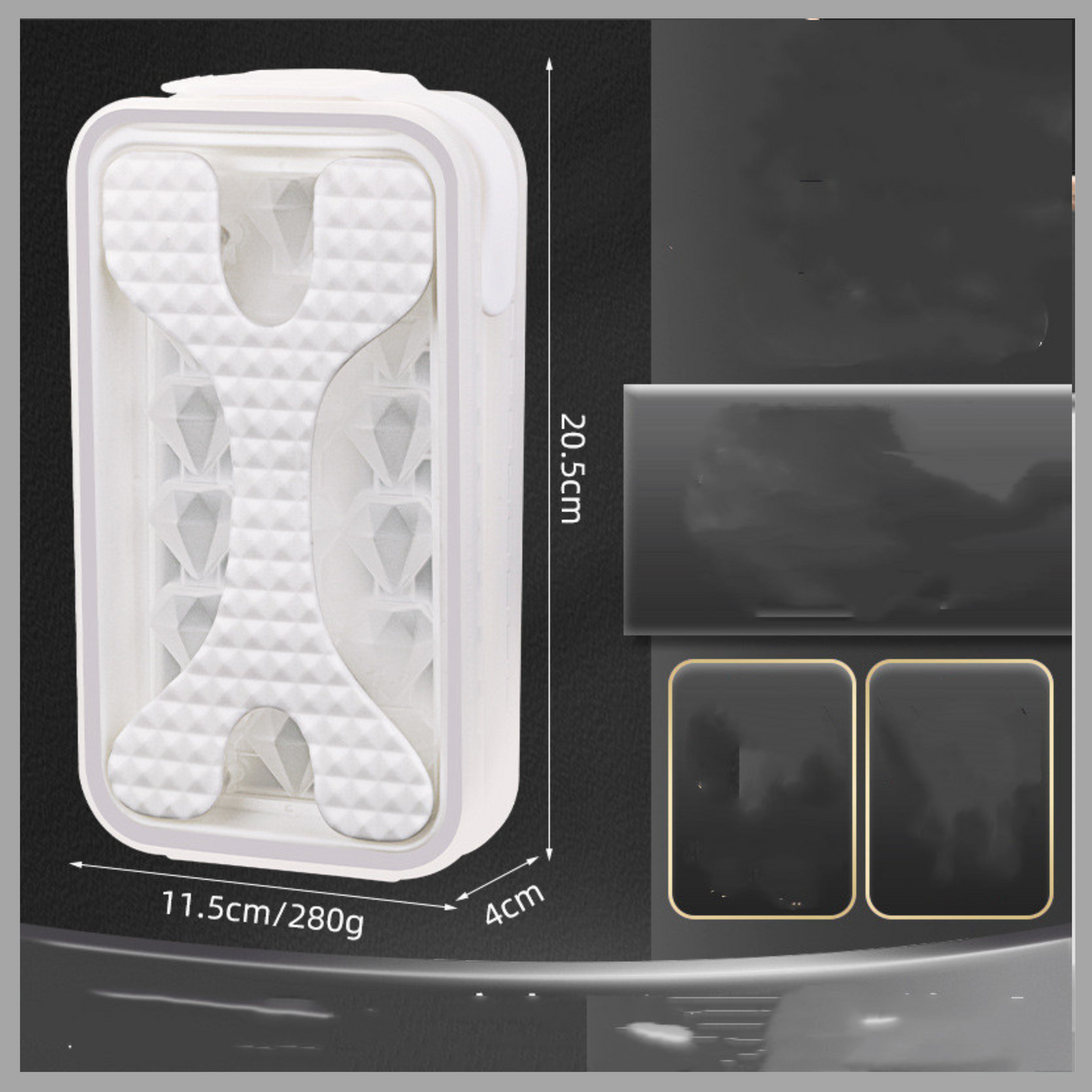 2-in-1 Portable Silicone Ice Ball Mold & Water Bottle