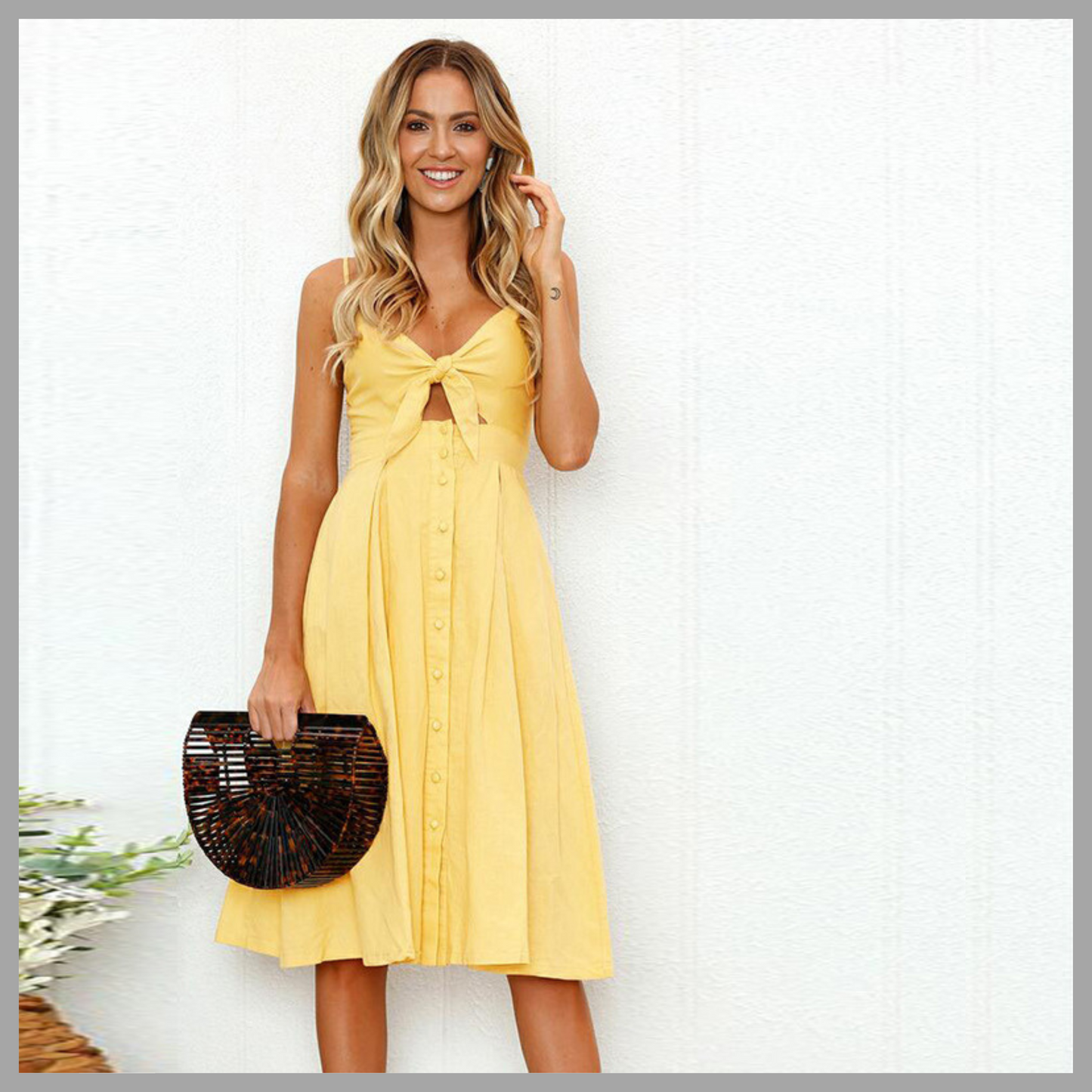 Chic Backless Summer Dress