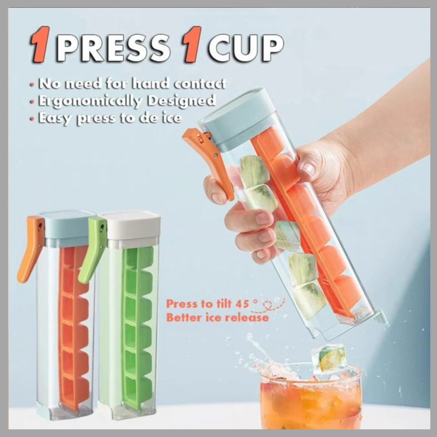 Ice Cube Mold with Storage Box