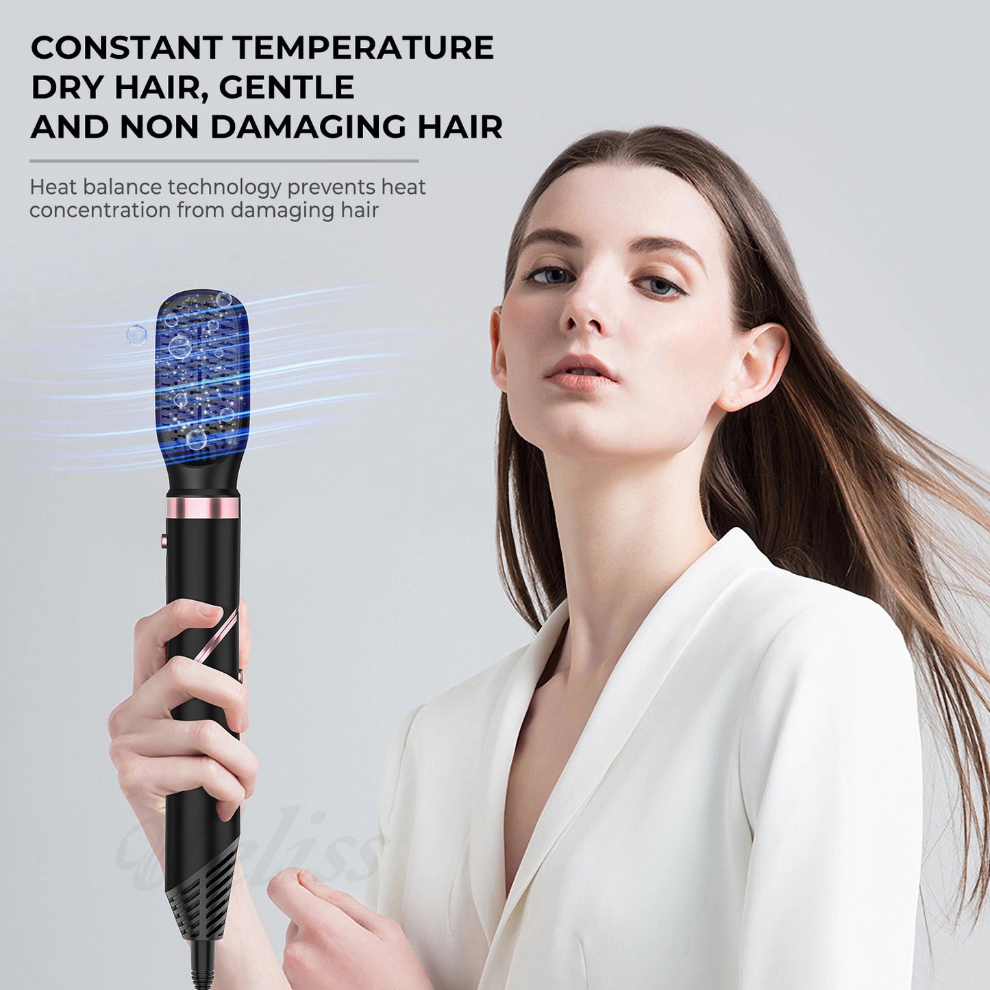 High-Speed Automatic Hair Dryer with Multiple Styling Functions
