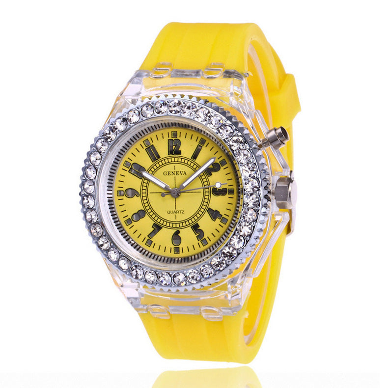 LED Luminous Quartz Watch