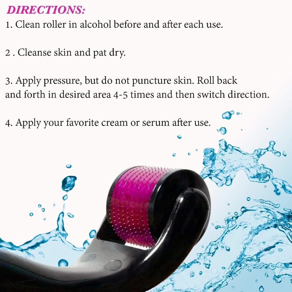 Microneedle Roller for Wrinkle & Scar Removal
