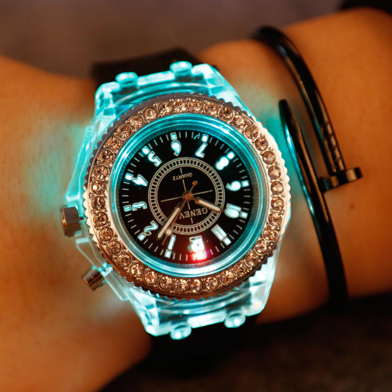 LED Luminous Quartz Watch