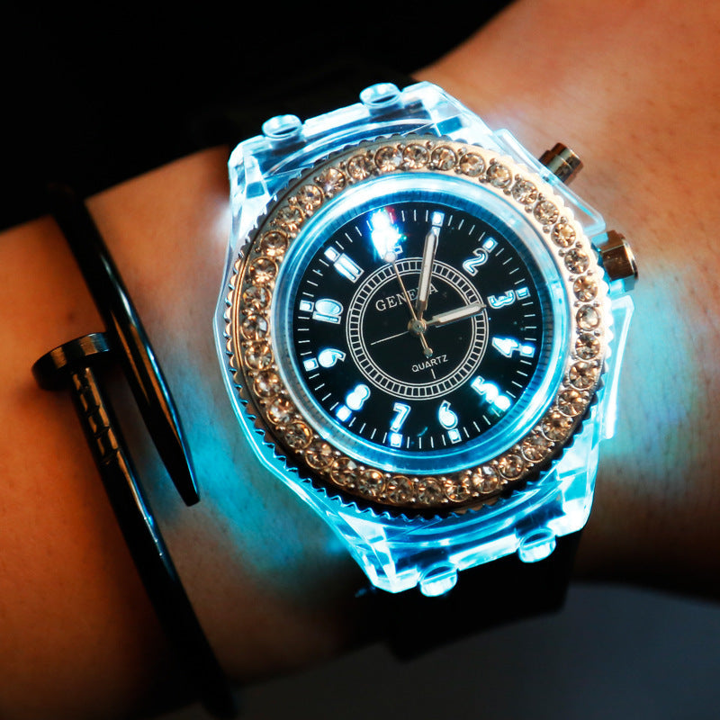 LED Luminous Quartz Watch
