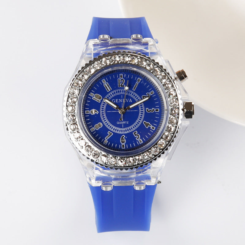 LED Luminous Quartz Watch