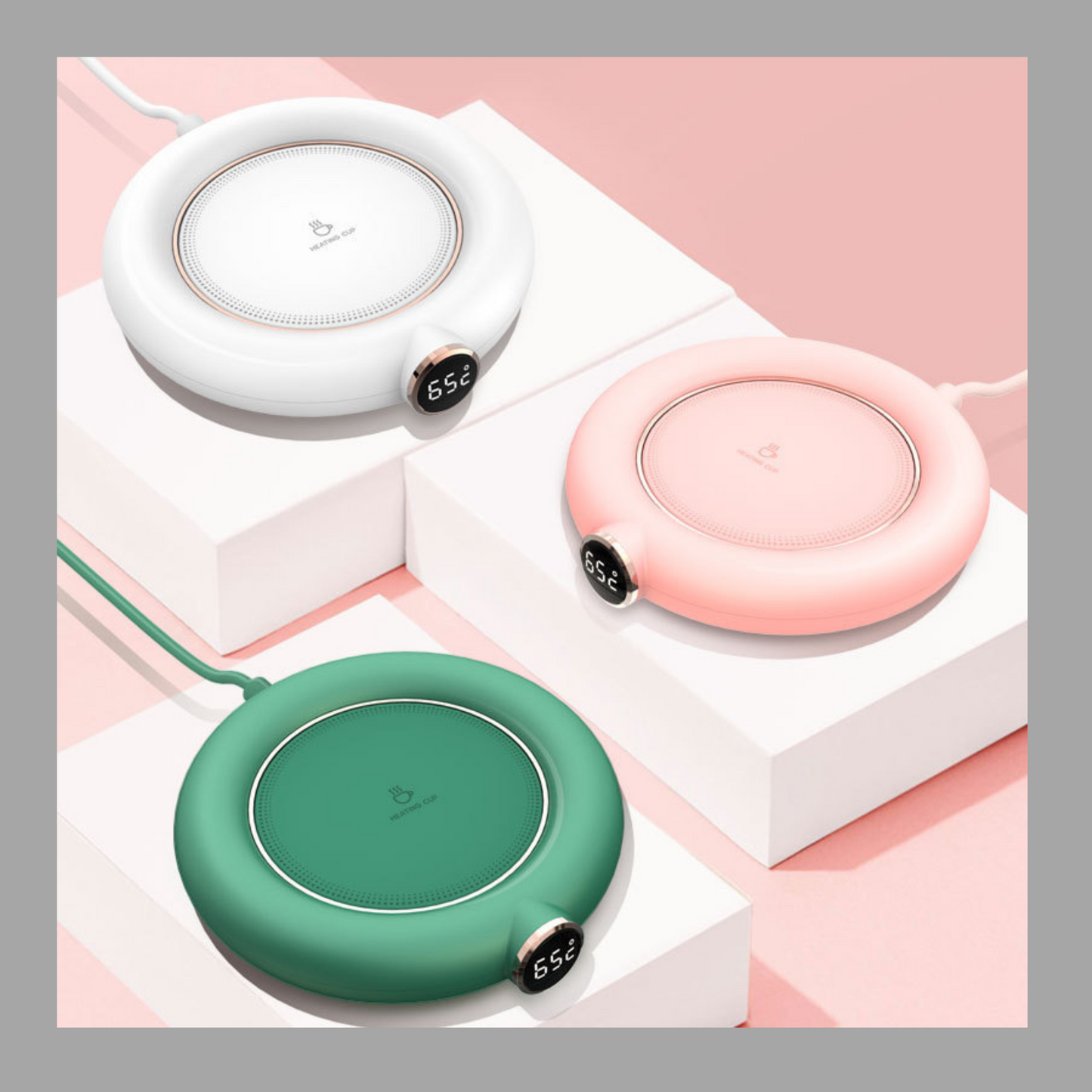 USB Cup Warmer Pad with Adjustable Temperature
