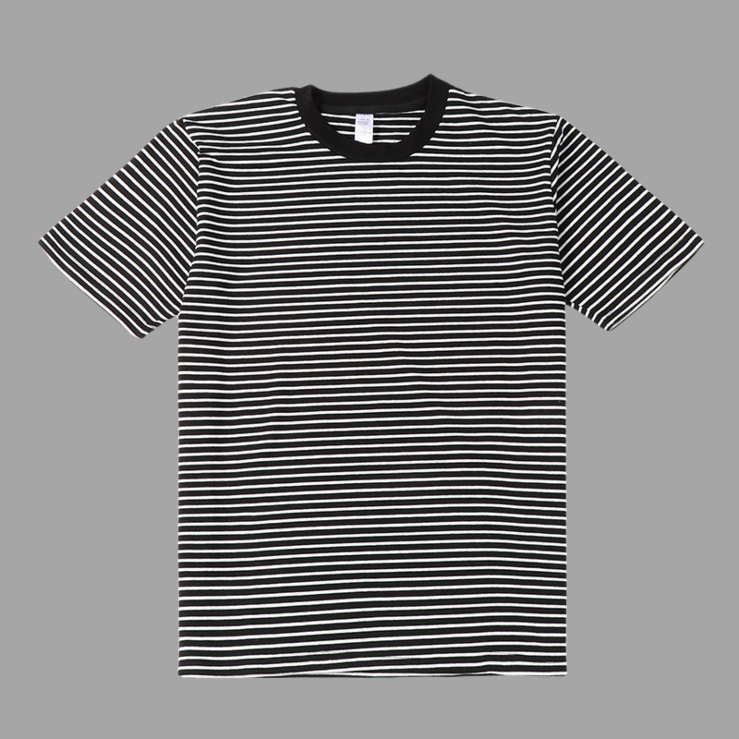 Striped Short Sleeve T-Shirt – Casual Slim Fit & Versatile Top