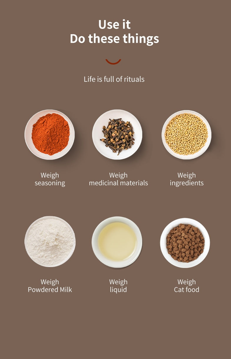 Digital Spoon Scale with LCD Display – Mini Kitchen Scale for Precise Measuring