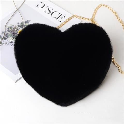 Charming Heart-Shaped Crossbody Bag