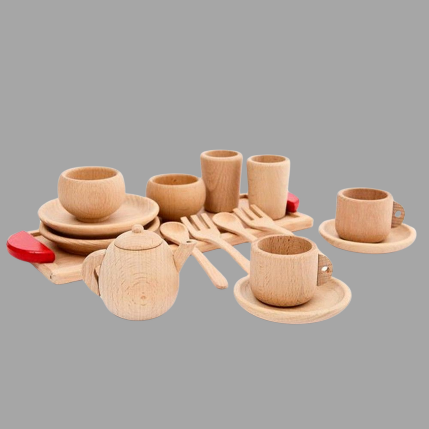 Mini Chef Wooden Kitchen Set