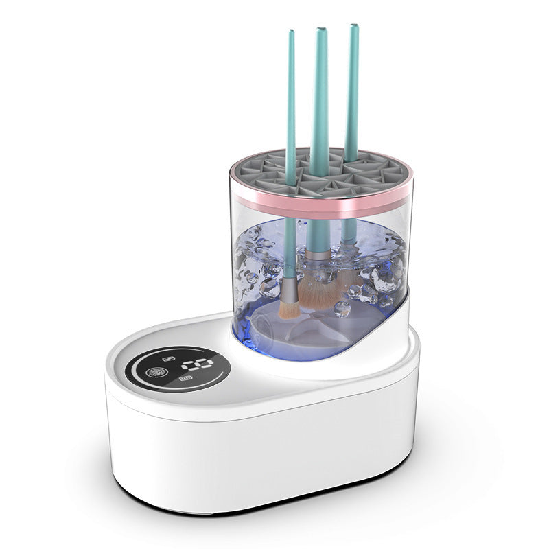 Electric Makeup Brush Cleaner & Dryer - Automatic Cleaning & Disinfecting Tool