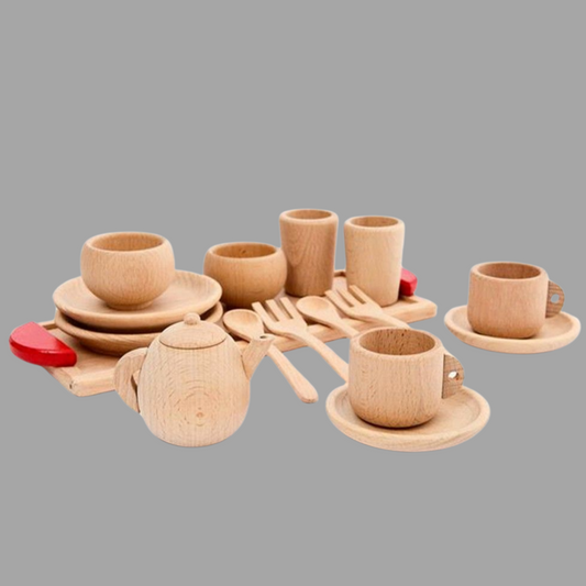 Mini Chef Wooden Kitchen Set