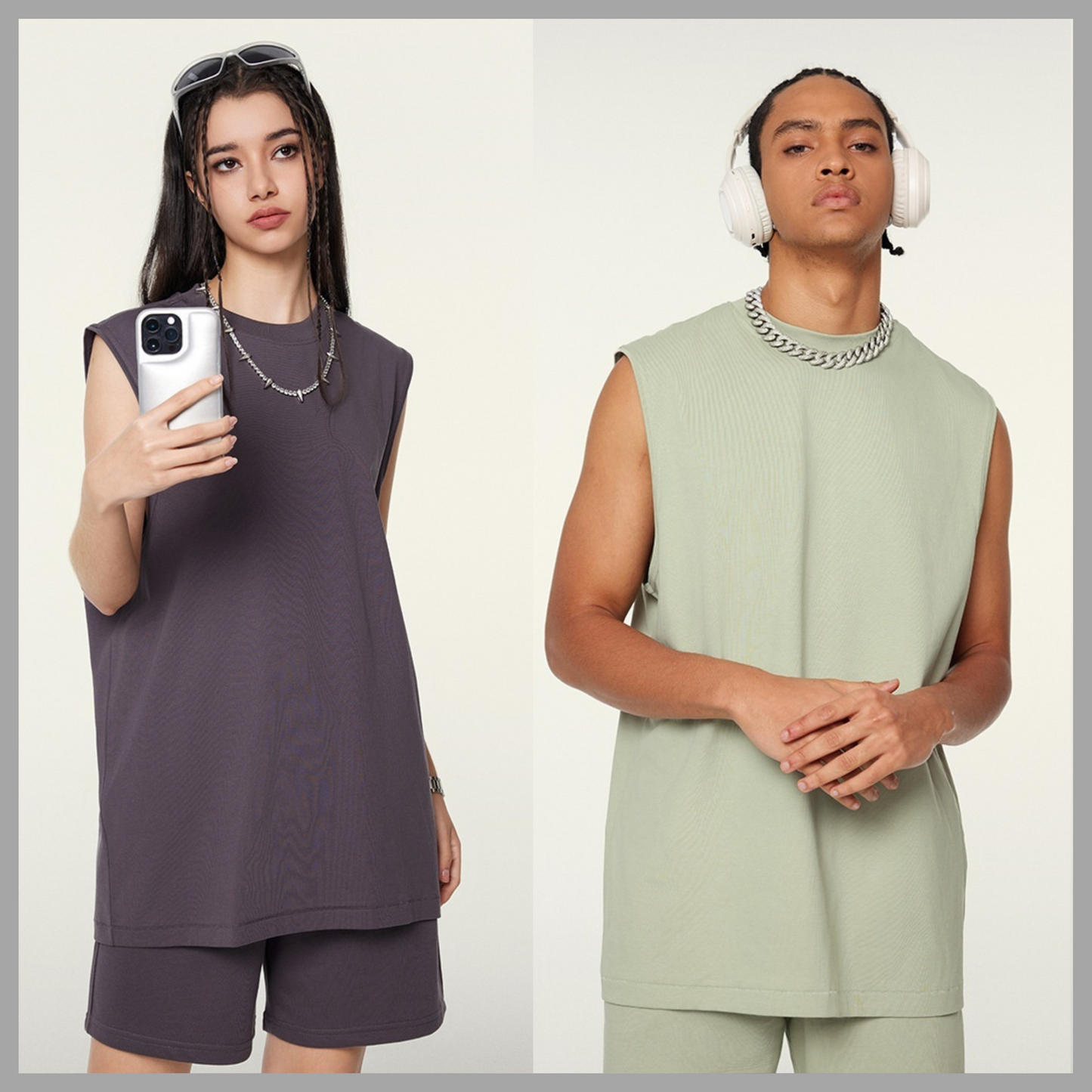 Unisex Loose Tank Top
