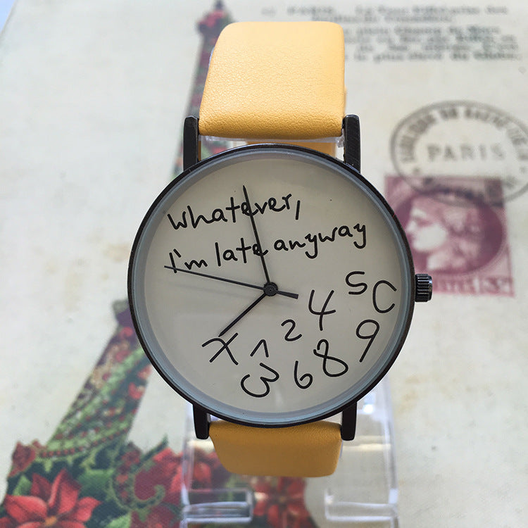 Colorful Lovers' Watches