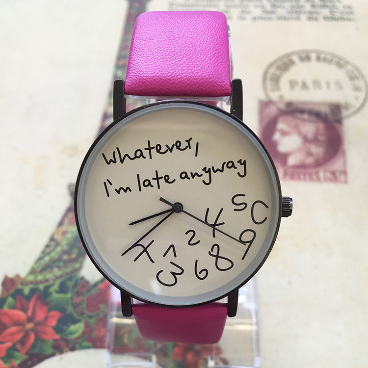 Colorful Lovers' Watches