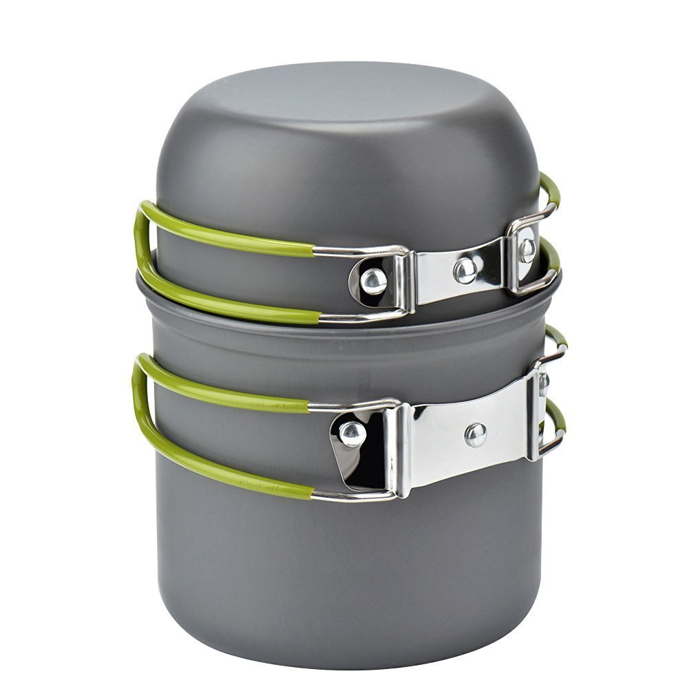 Camping Cookware Set – Aluminum Outdoor Cooking Kit