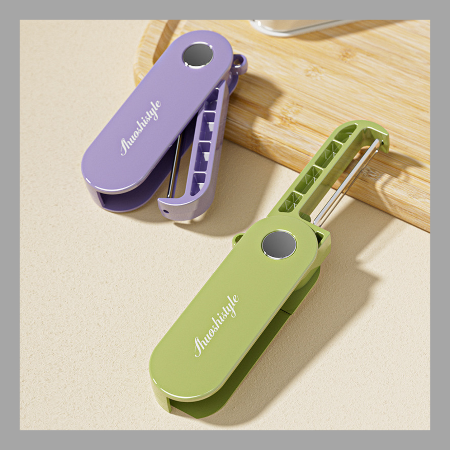 Foldable Stainless Steel Vegetable Peeler & Fruit Slicer