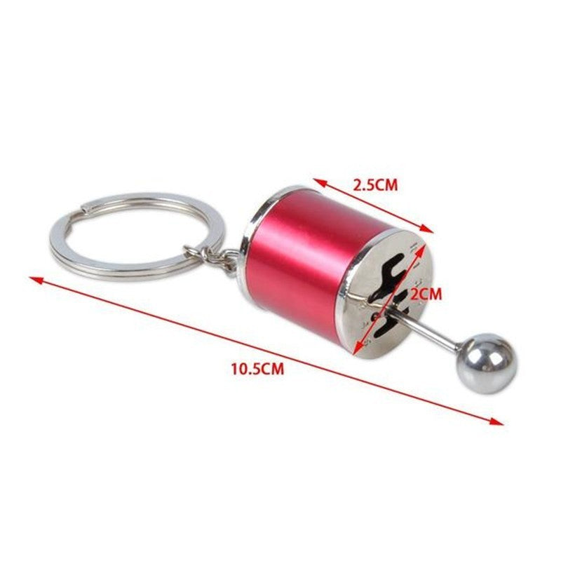 6-Speed Gearshift Keychain