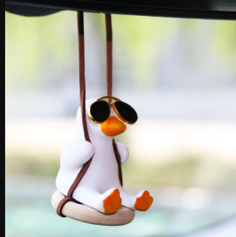 Car Swing Duck Pendant Ornament