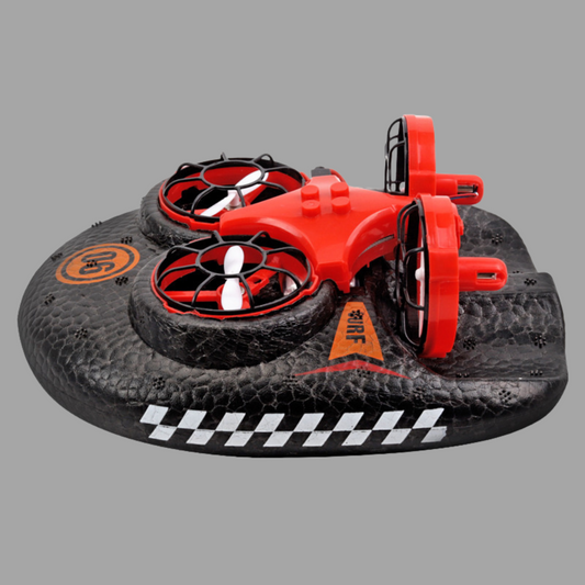 Multi-Function RC Hovercraft – Water, Land, and Air 3-in-1 Mini Drone