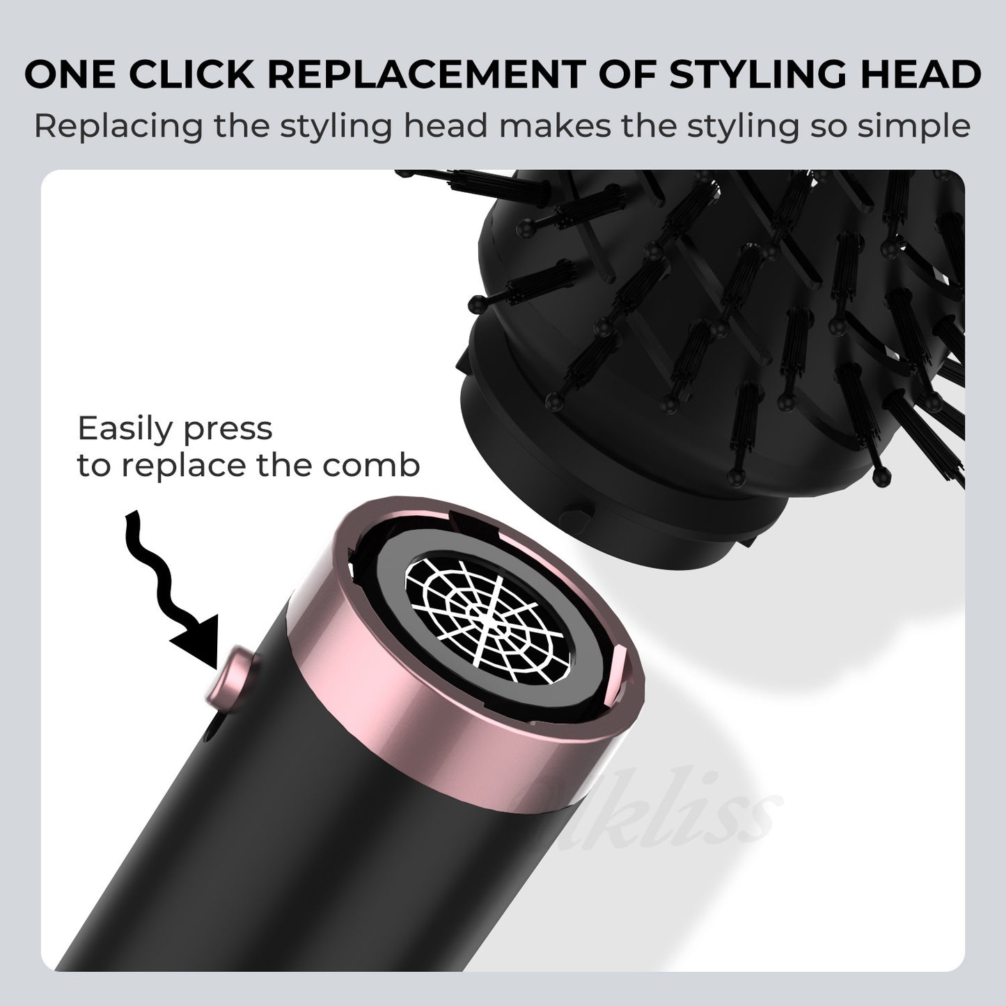High-Speed Automatic Hair Dryer with Multiple Styling Functions