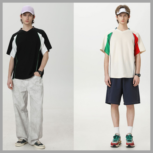 Lightweight Breathable Loose-Fit Casual T-Shirt
