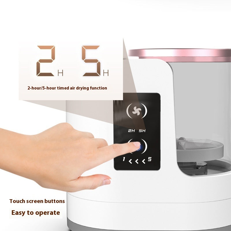 Electric Makeup Brush Cleaner & Dryer - Automatic Cleaning & Disinfecting Tool