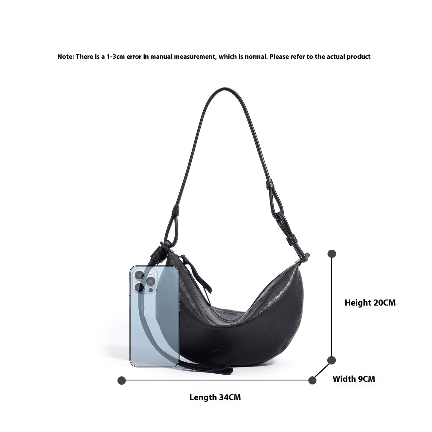 Half Moon Messenger Bag