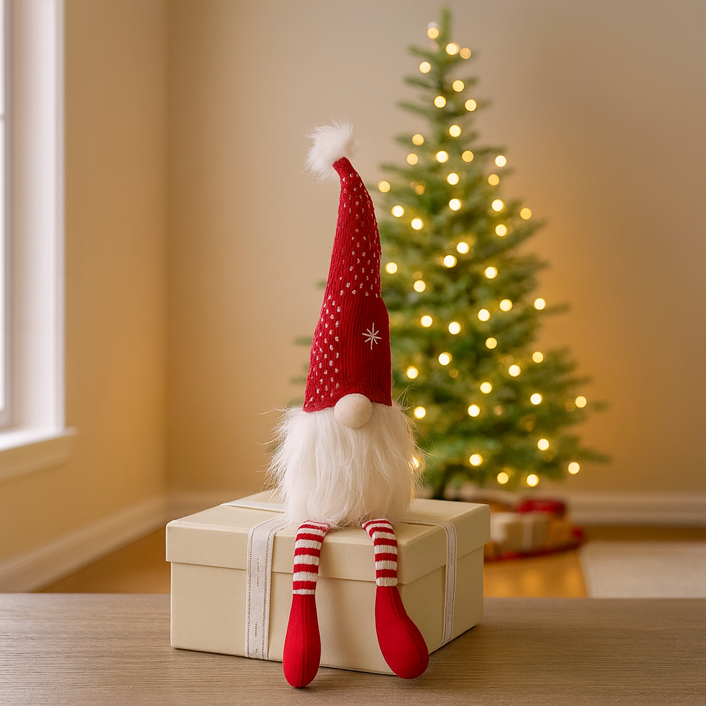 2pcs Christmas Gnomes Decorations, Christmas Table Home Ornaments For Holiday Party Gifts