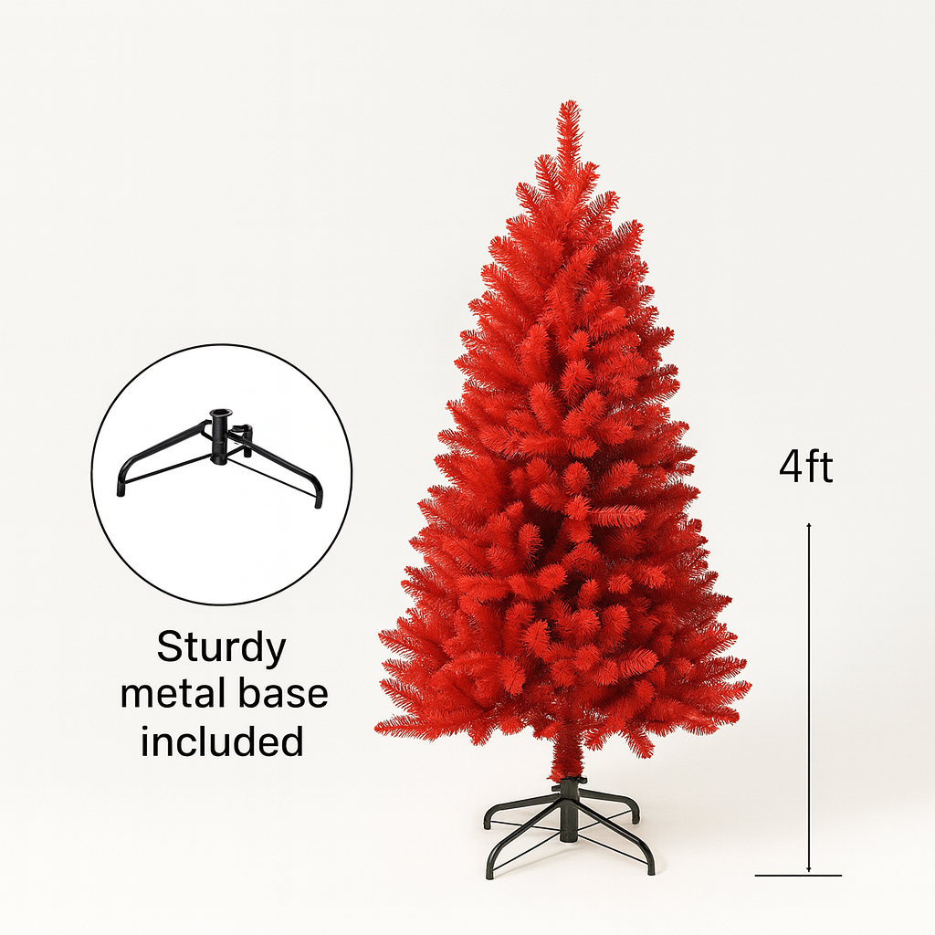 Trending Red Christmas Tree | The Viral Holiday Decor Trend 2025 | Join the #EazypickssRedTree