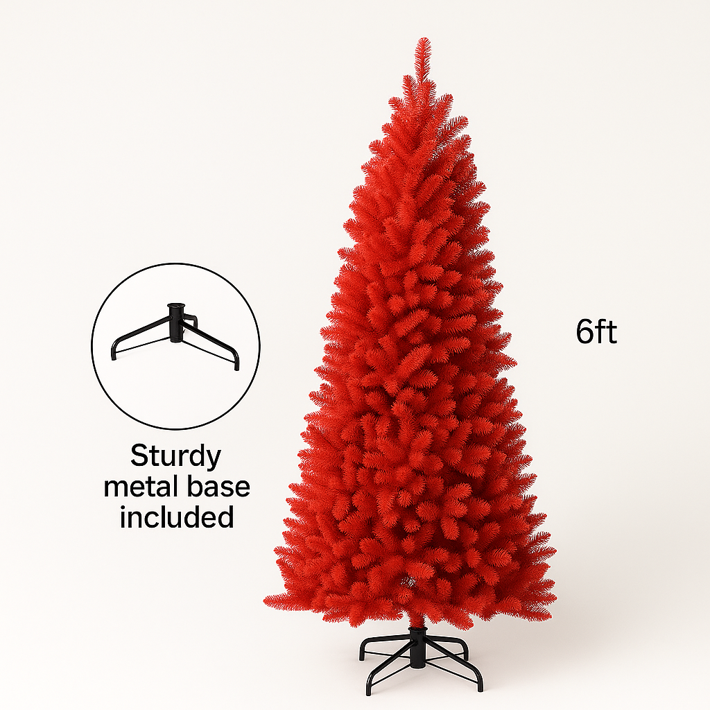Trending Red Christmas Tree | The Viral Holiday Decor Trend 2025 | Join the #EazypickssRedTree