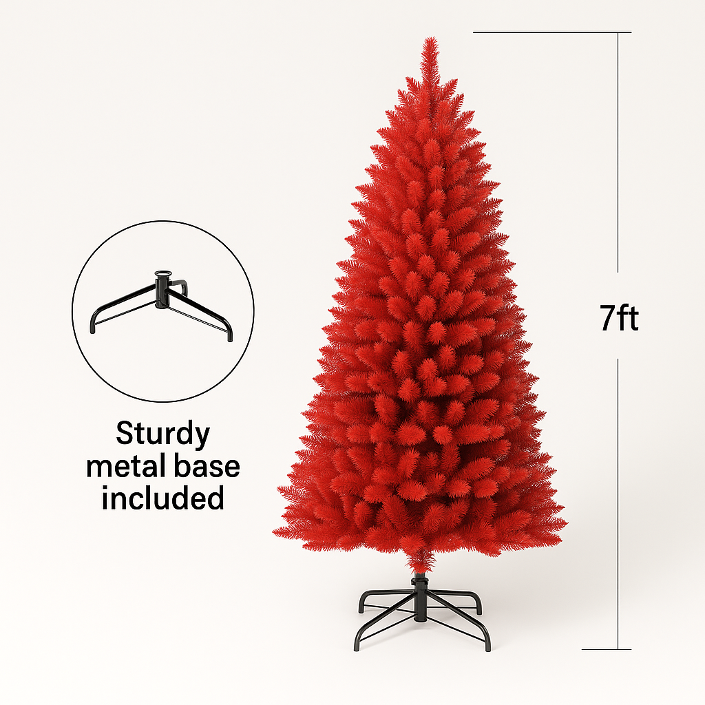 Trending Red Christmas Tree | The Viral Holiday Decor Trend 2025 | Join the #EazypickssRedTree