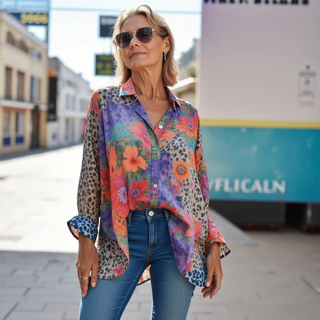 Fashion Drop-Shoulder Long Sleeve
