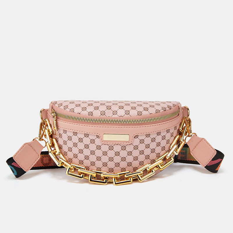 Print Belt & Crossbody Shoulder Bag