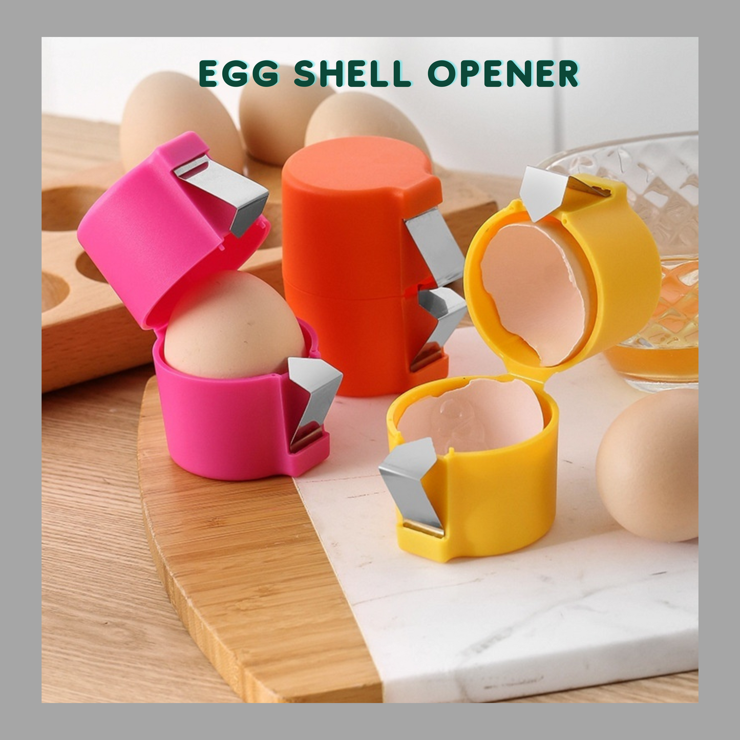 Egg Cracker & Beater Tool