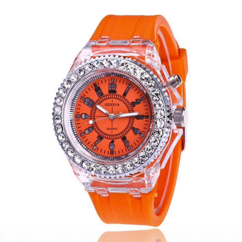 LED Luminous Quartz Watch