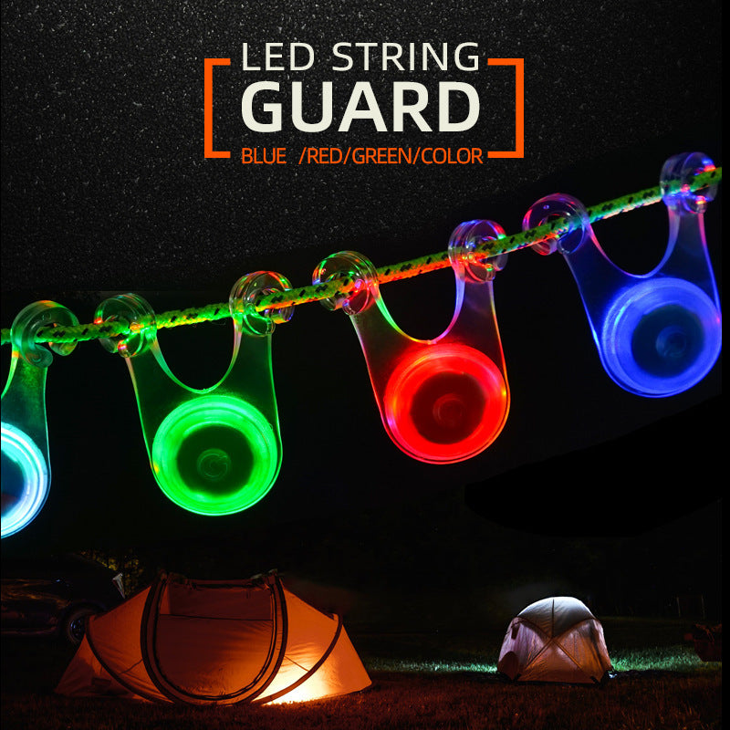 Outdoor Camping Decorative LED Hanging Tent Lights – Battery Powered, Compact & Lightweight