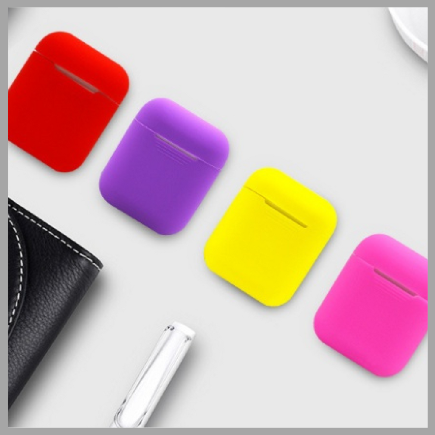 Soft Silicone Protective Case for AirPods
