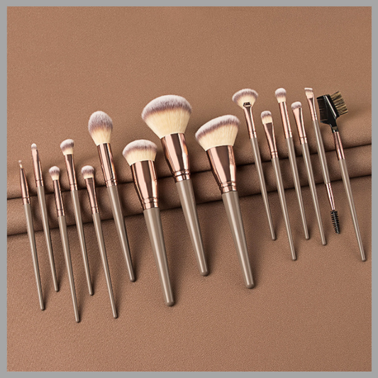 15-Piece Makeup Brush Set