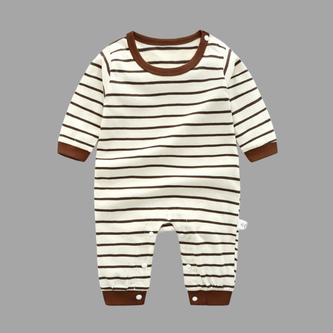Baby Jumpsuit Spring And Autumn Cotton Baby Romper Romper Long-Sleeved Thin Spring Baby Clothes Bag Fart Clothes Spring Clothes