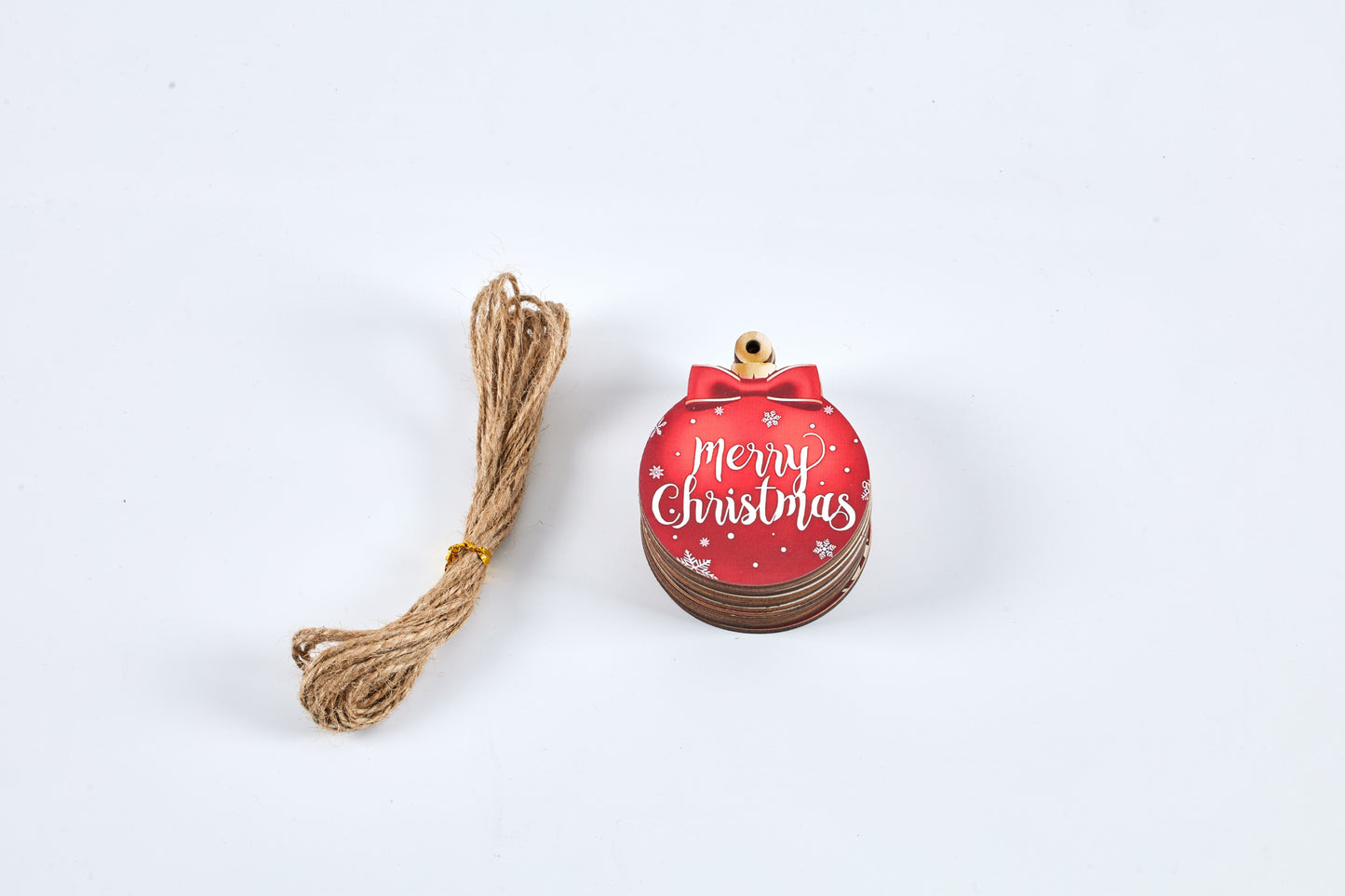 Red Christmas Ornaments Set – Festive Baubles for Holiday Tree Decoration