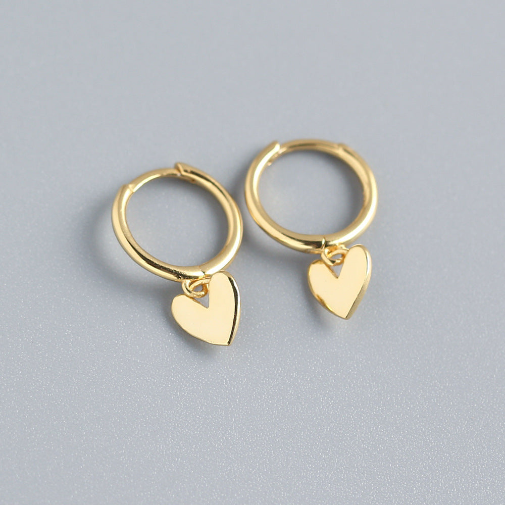 Love Heart Earrings – Elegant Heart-Shaped Jewelry