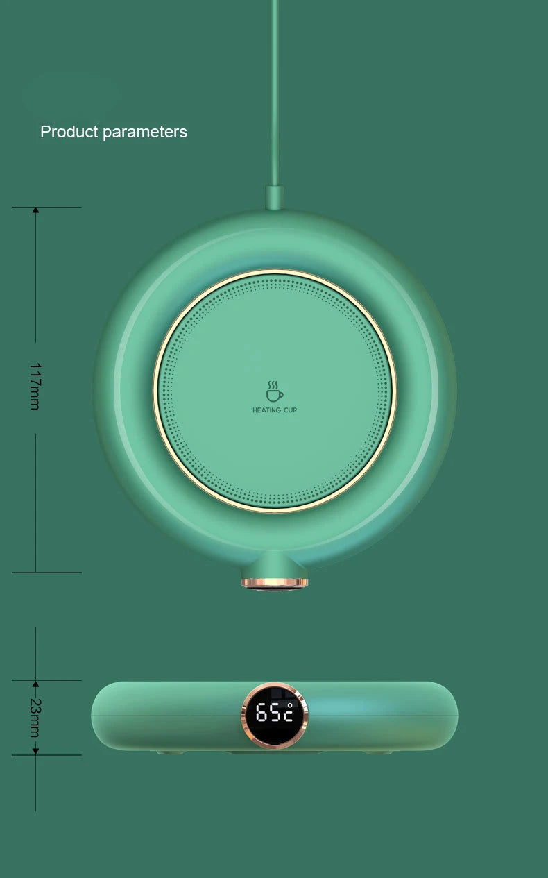 USB Cup Warmer Pad with Adjustable Temperature