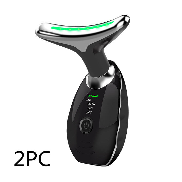 LED Face & Neck Massager for Skin Tightening & Anti-Aging