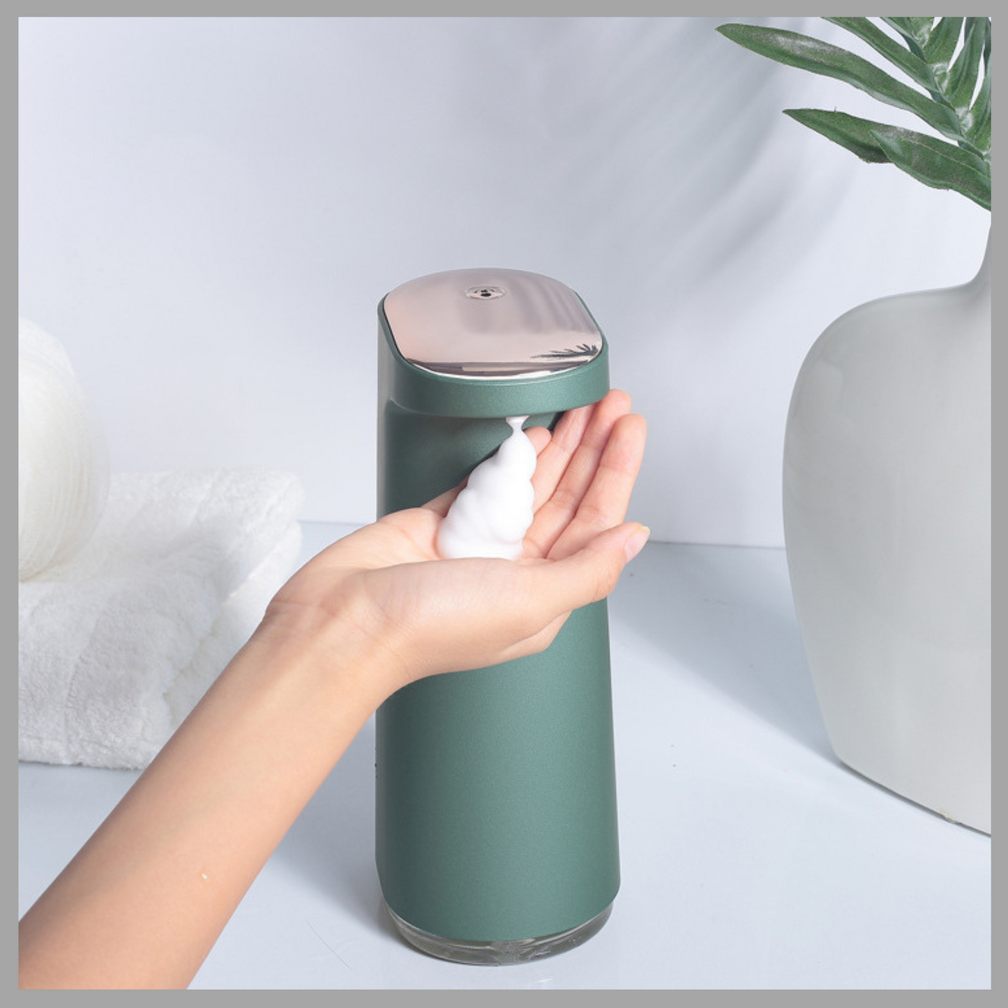 Automatic Foam Soap Dispenser – Smart Infrared Sensor Hand Sanitizer